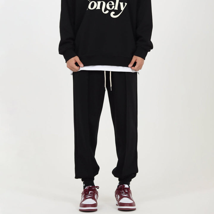 Drawstring Sewing Stitching Sports Pants