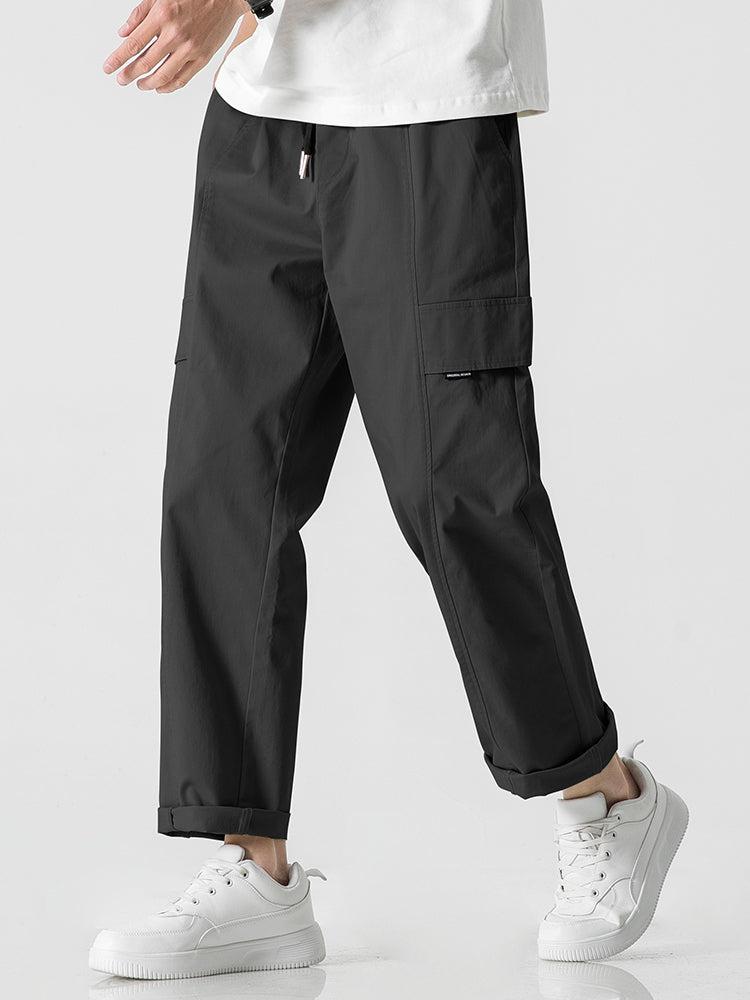 Drawstring Summer Cargo Pants