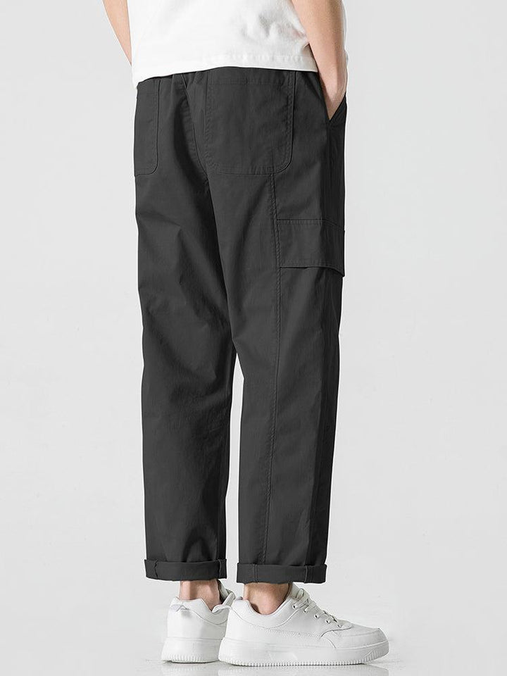 Drawstring Summer Cargo Pants