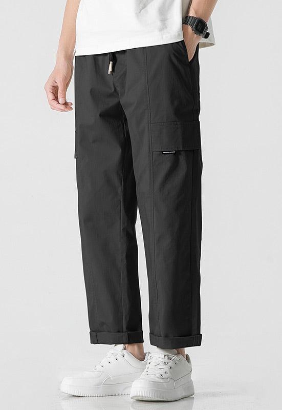 Drawstring Summer Cargo Pants