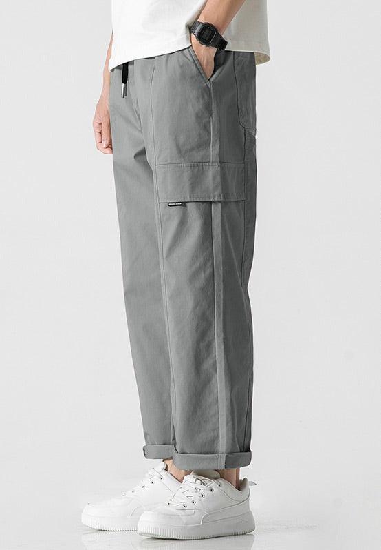 Drawstring Summer Cargo Pants