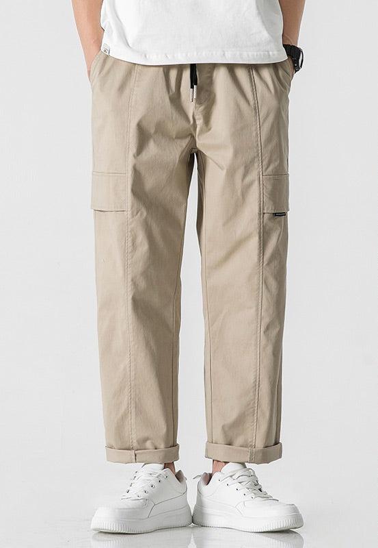 Drawstring Summer Cargo Pants