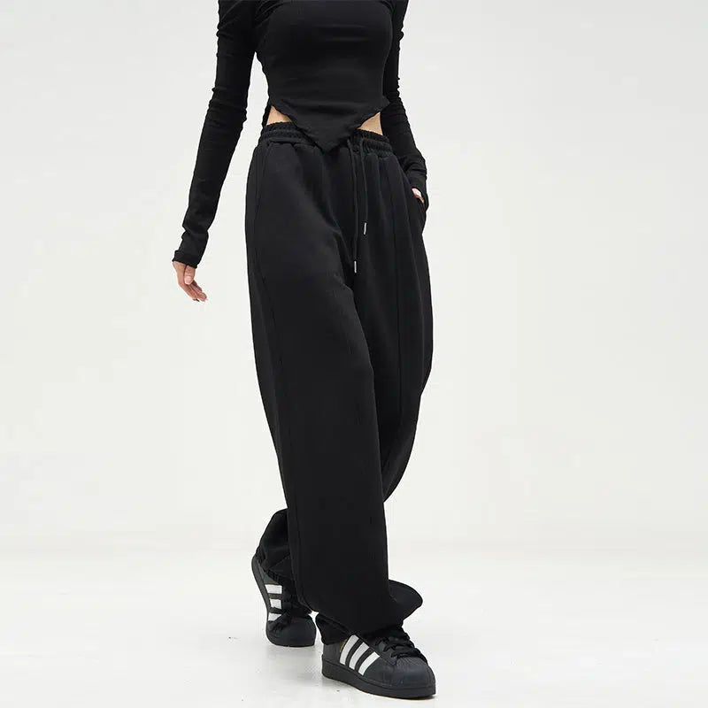 Drawstring Track Pants