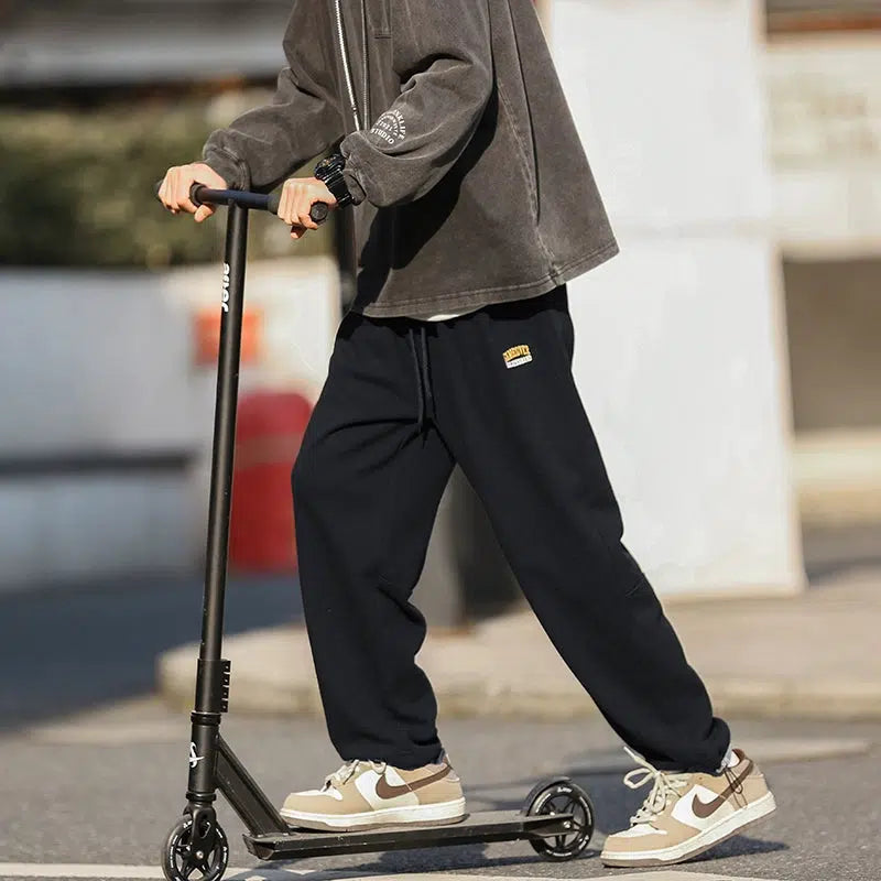 Drawstring Waist Sports Pants