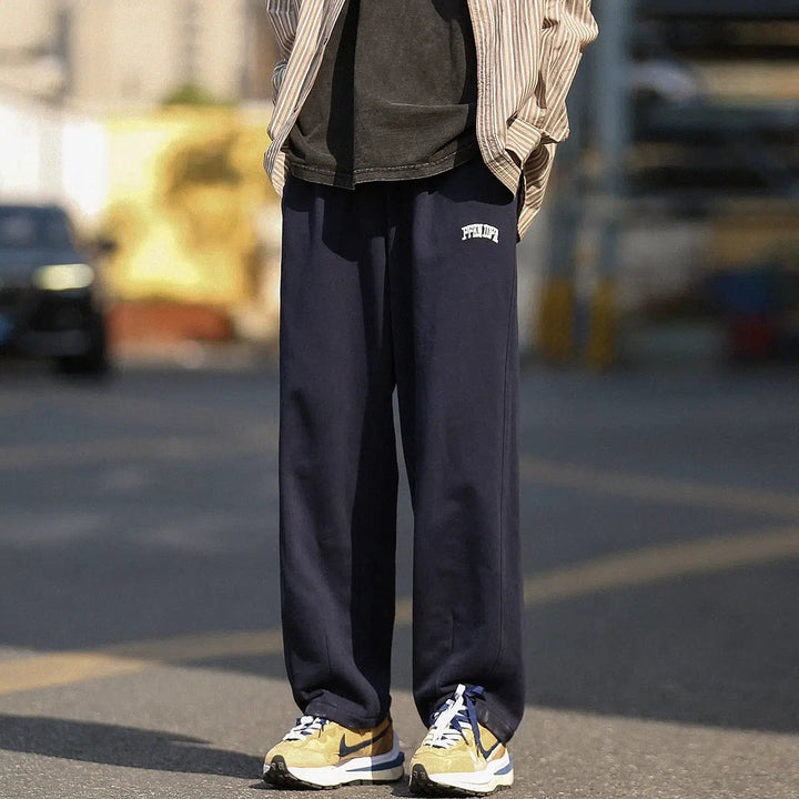 Drawstring Waist Sports Pants