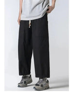 Drawstring Wide Leg Pants