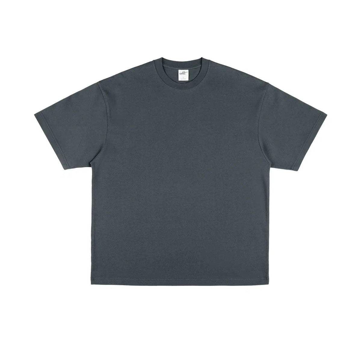 Drop Shoulder Crew Neck T-shirt