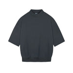 Drop Shoulder Half Turtleneck T-shirt