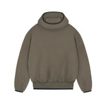 Drop Shoulder Plush Hoodie