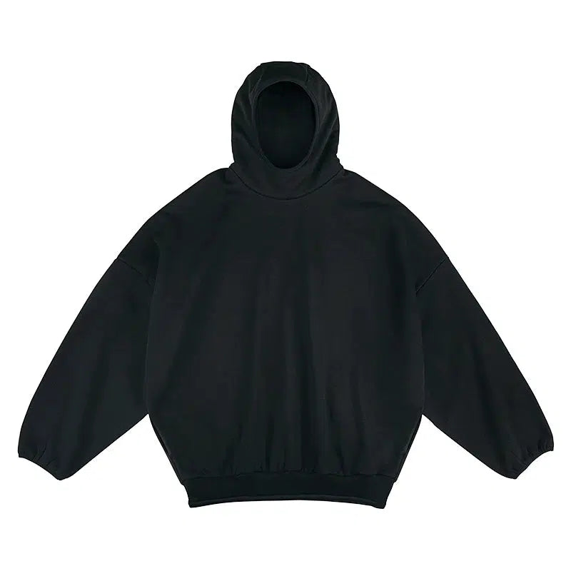 Drop Shoulder Plush Hoodie