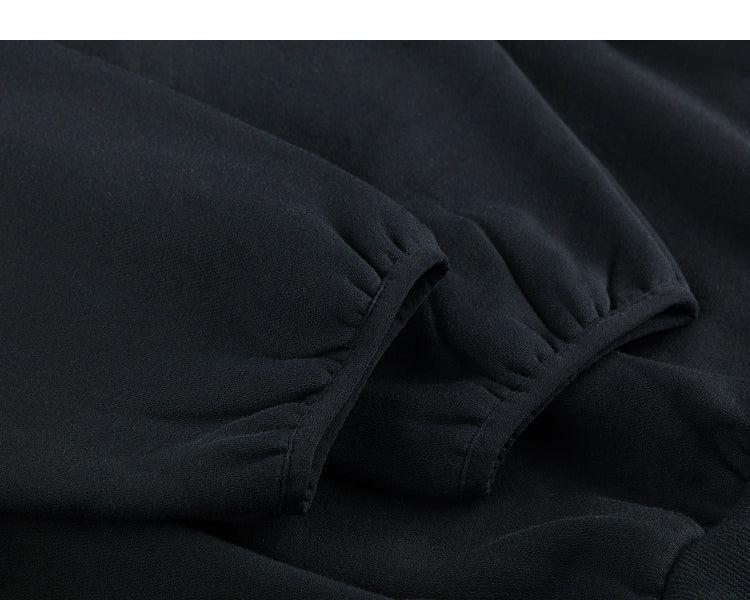 Drop Shoulder Plush Hoodie