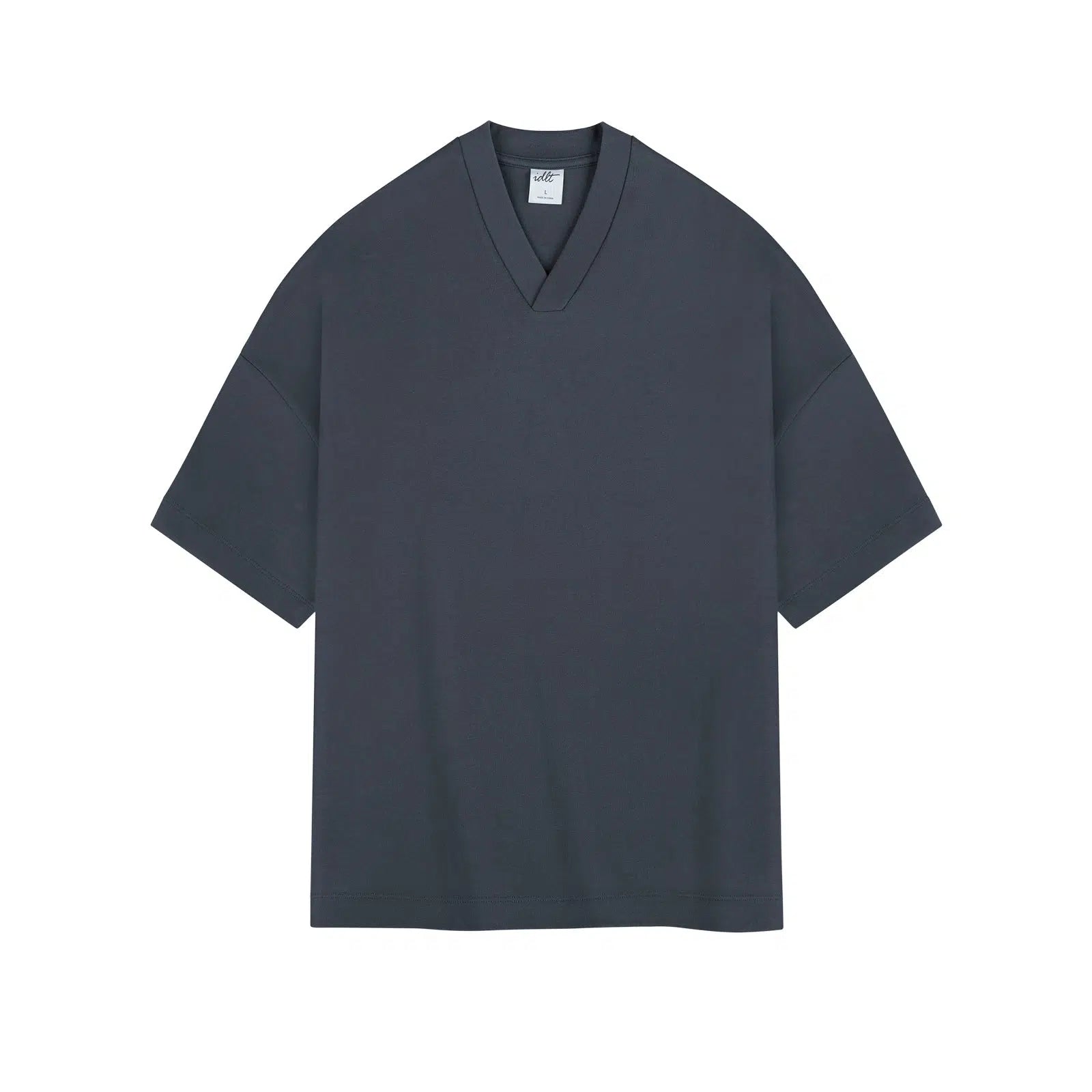 Drop Shoulder V-Neck T-shirt