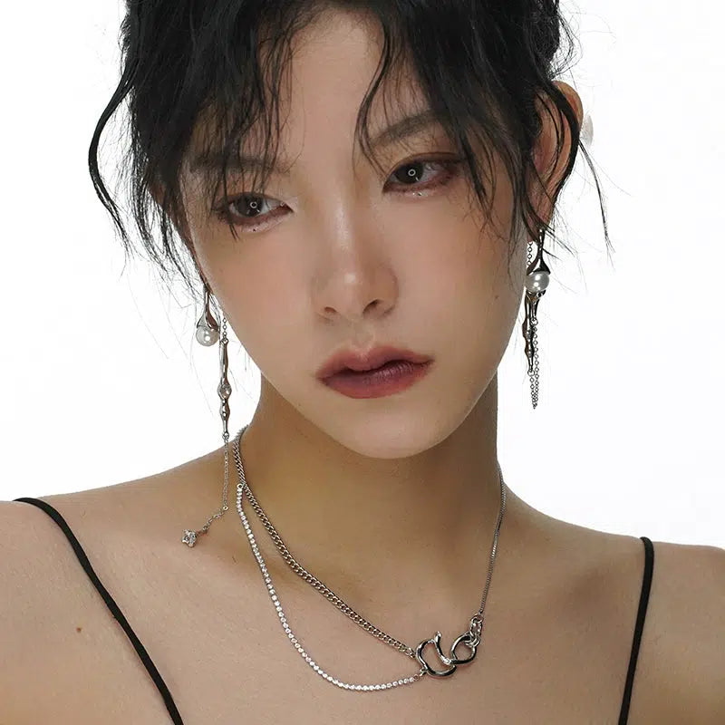 Drop Tassel Earrings