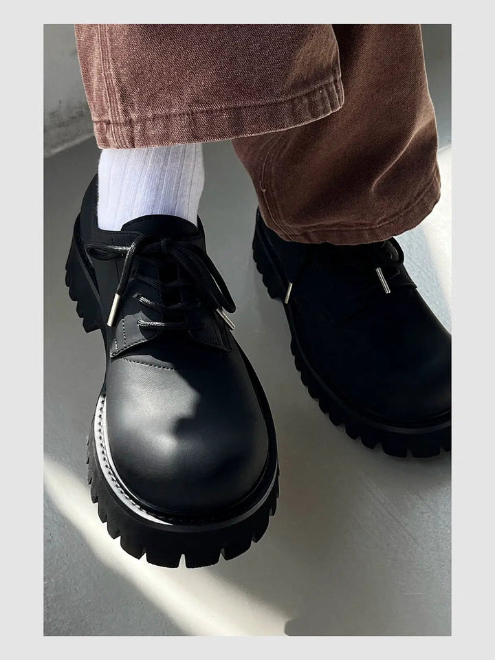 Durable Soles Leather Shoes