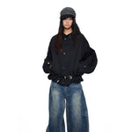 1627207:28341,6011058772741,1627207:28341,6011058772742,1627207:28341,6011058772743,6011058772741,6011058772742,6011058772743, Oversized Casual Barn-Style Lapel Jacket