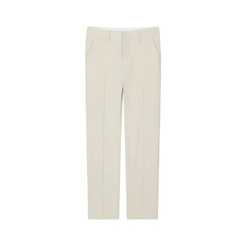 Elastic Cropped Formal Pants