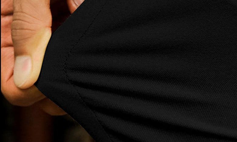 Elastic Cropped Suit Pants