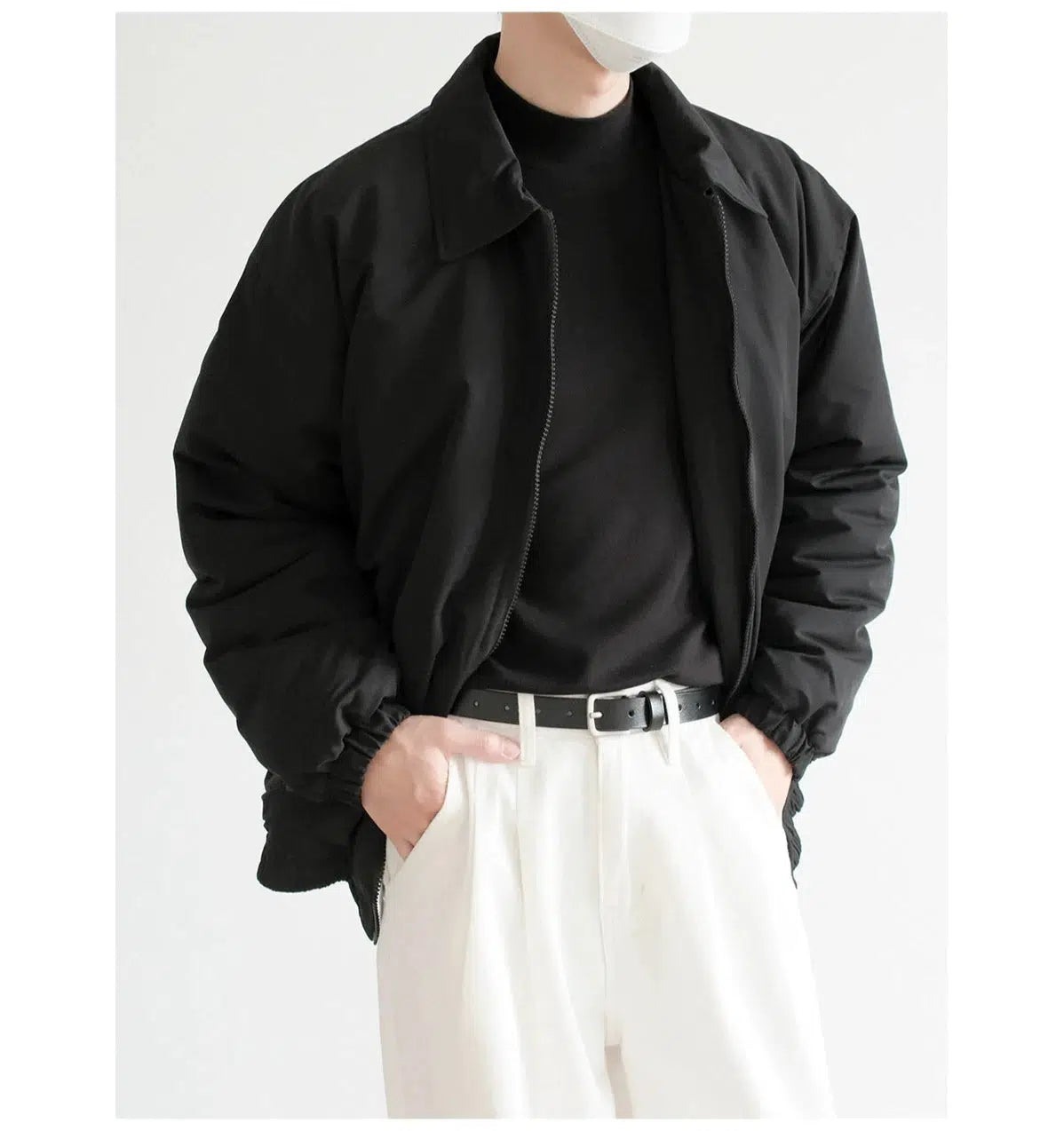 Elastic Cuffs Casual Jacket