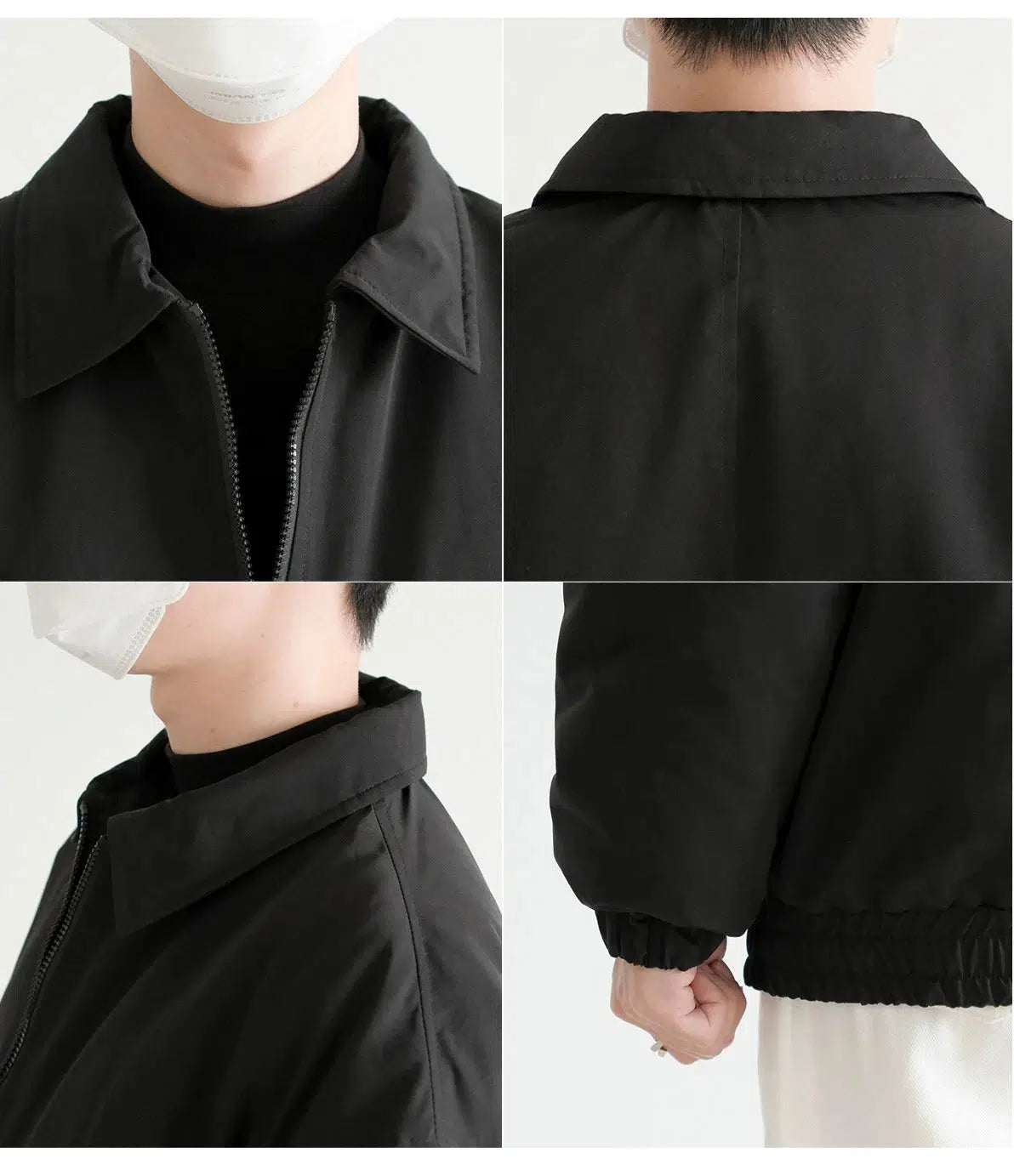 Elastic Cuffs Casual Jacket