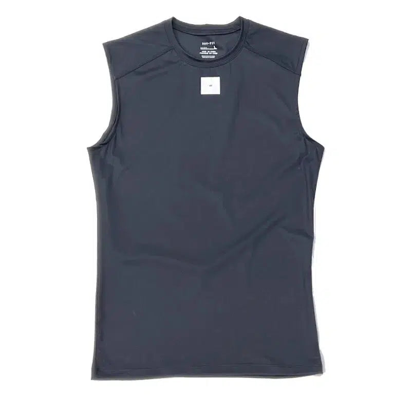 Elastic Slim Sleeveless Athletic Vest
