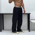 Elastic Waist Casual Pants