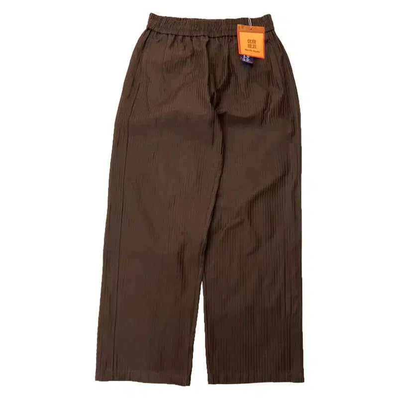 Elastic Waist Casual Pants