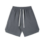 Elastic Waist Drawstring Shorts