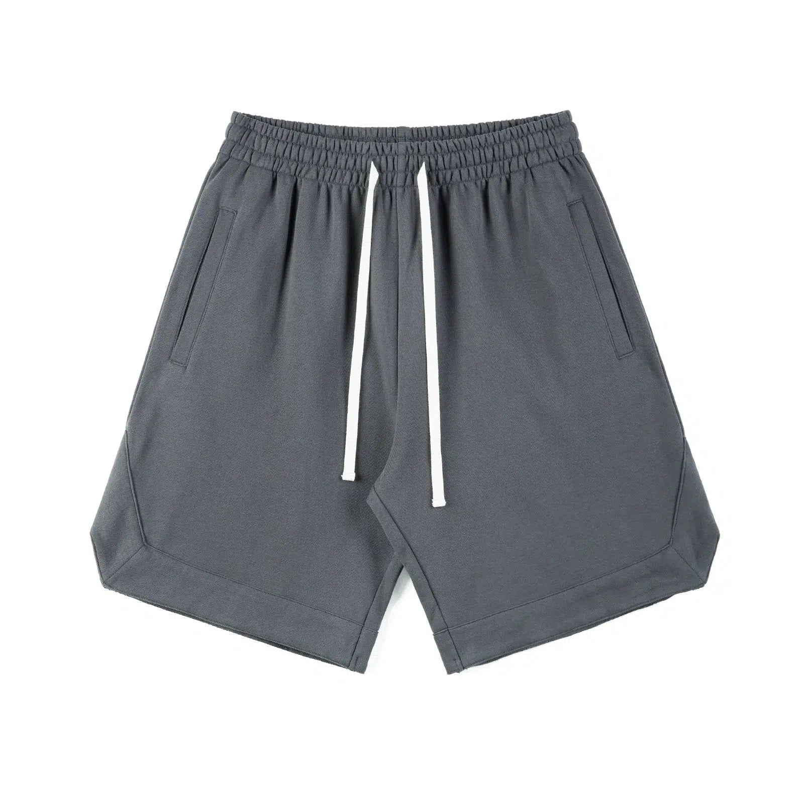 Elastic Waist Drawstring Shorts