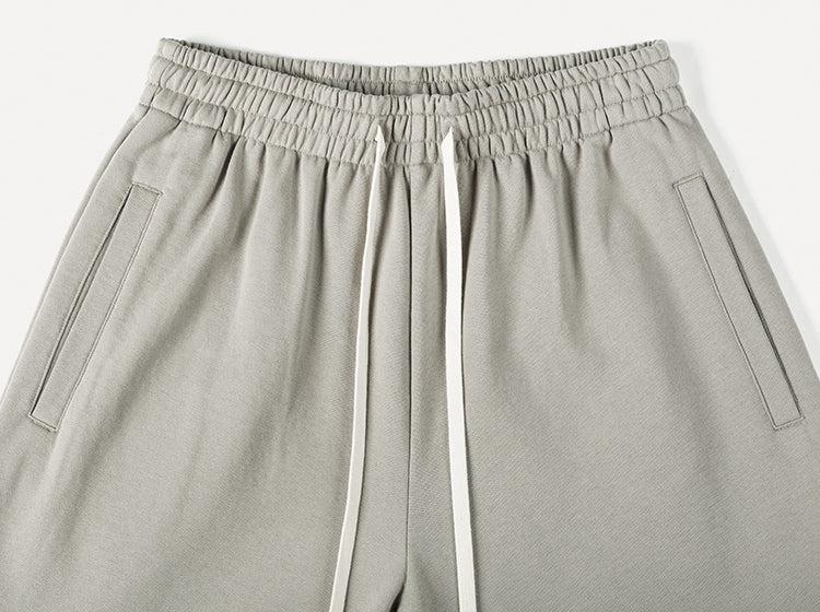 Elastic Waist Drawstring Shorts