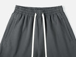 Elastic Waist Drawstring Shorts