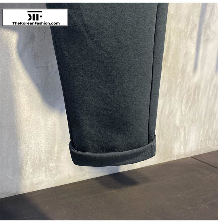 Elastic Waist Drawstring Sports Pants
