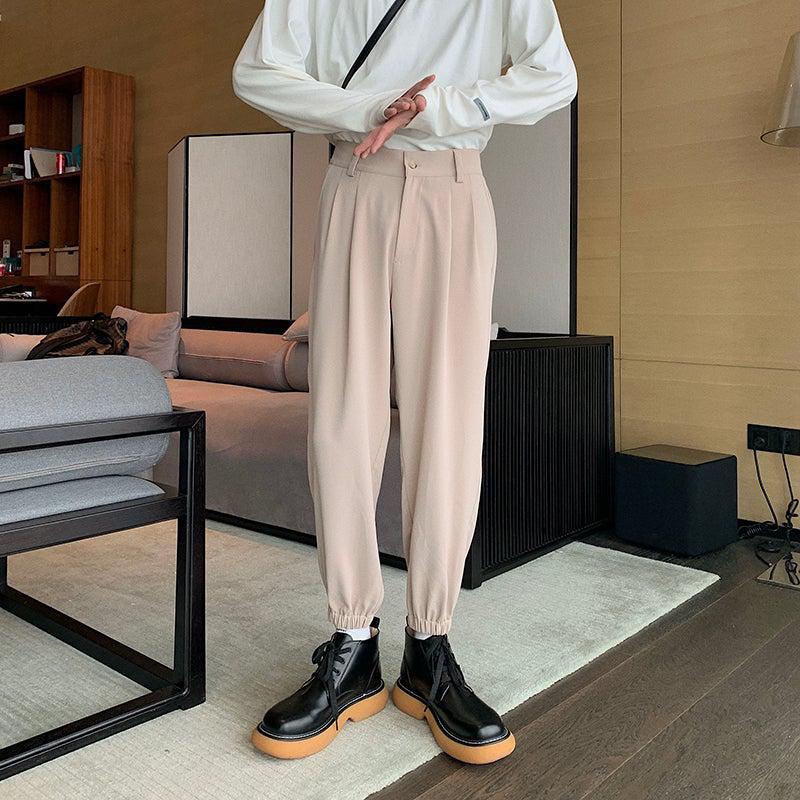 Elastic Waist Leggings Pants