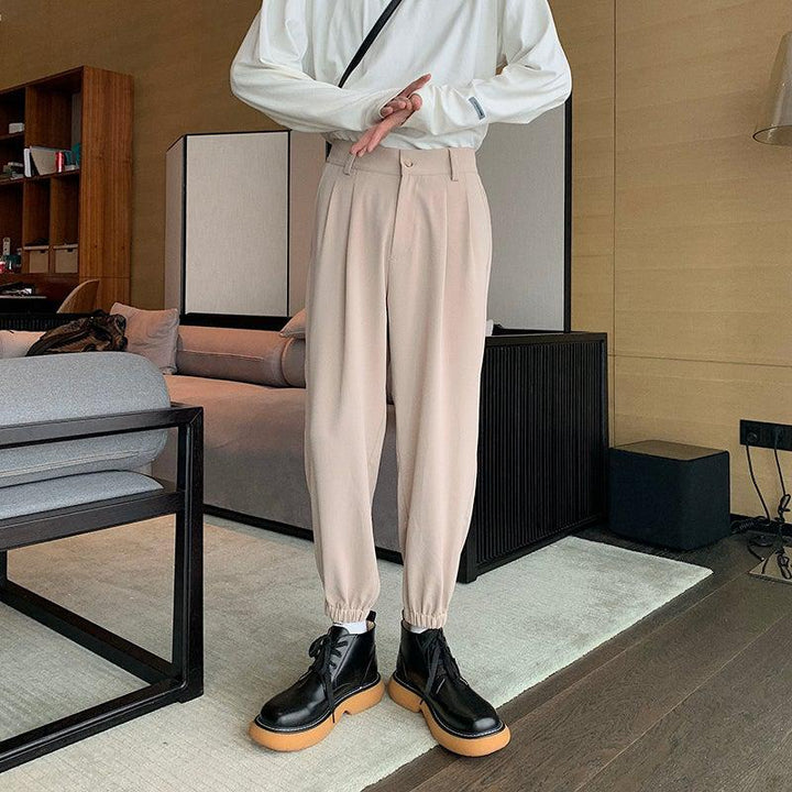 Elastic Waist Leggings Pants