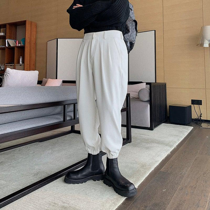 Elastic Waist Leggings Pants