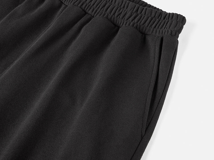 Elastic-Waist Multi-pocket Cargo Pants