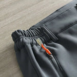 Elastic Waist Outdoor Pants Plus Velvet