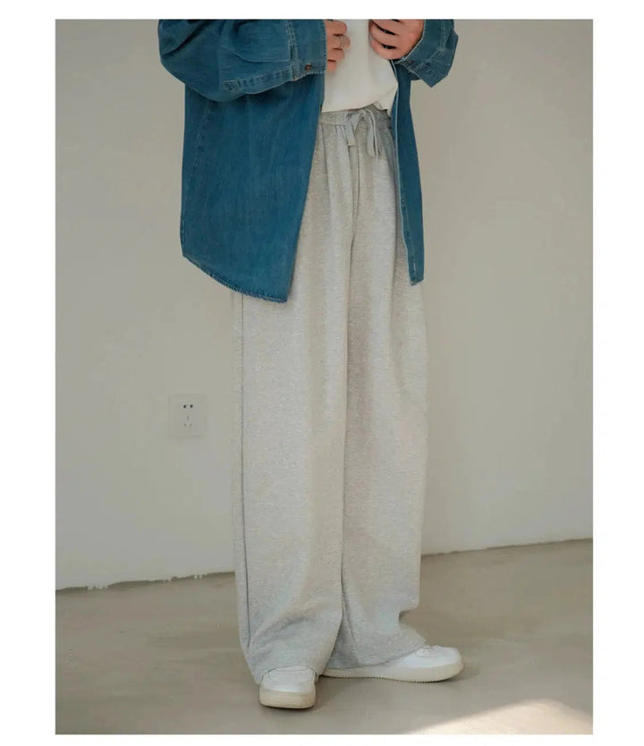 Elastic Waist Sports Pants
