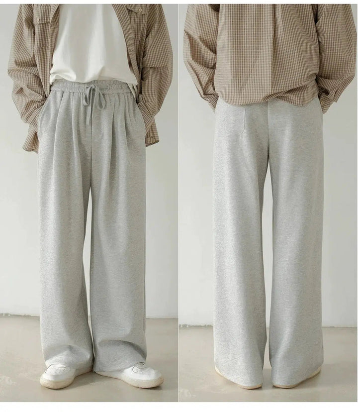 Elastic Waist Sports Pants
