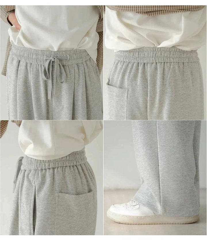 Elastic Waist Sports Pants