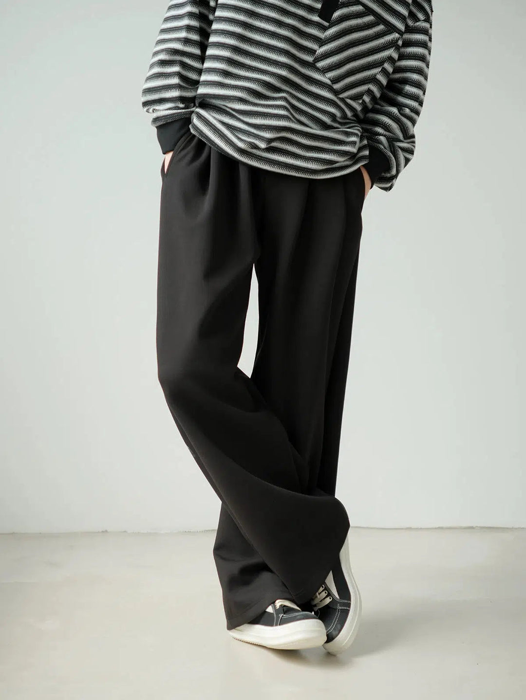 Elastic Waist Sports Pants