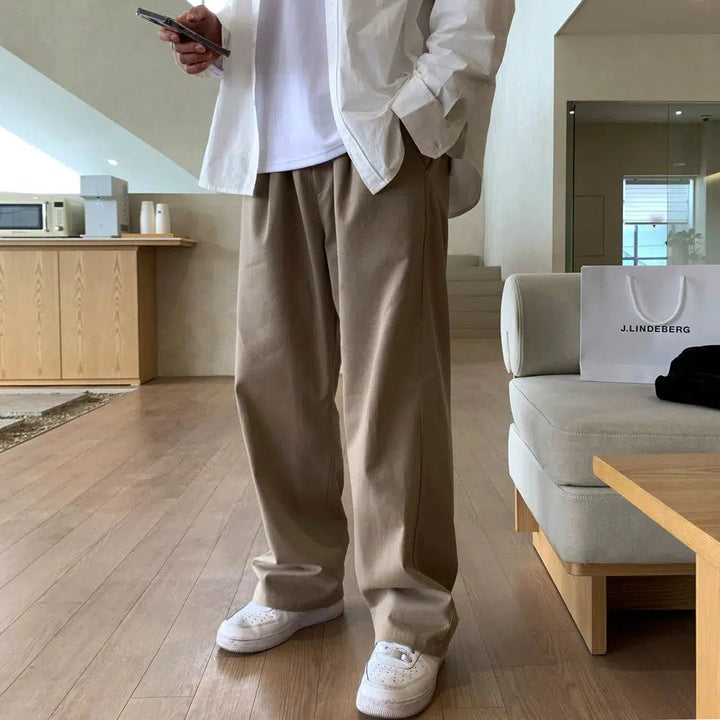 Elastic Waist Track Pants