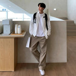 Elastic Waist Track Pants