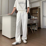 Elastic Waist Track Pants