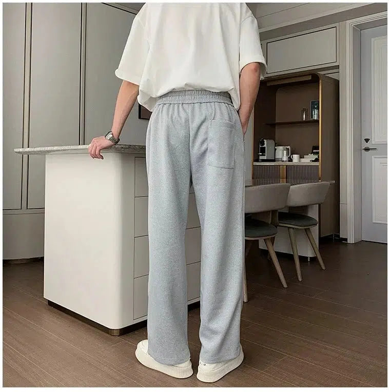 Elastic Waist Track Pants