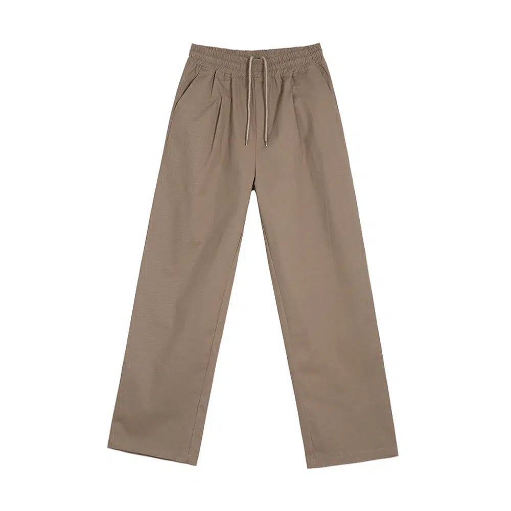 Elastic Waist Track Pants