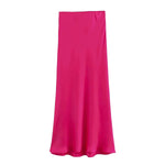 Elegant A-Line Midi Skirts
