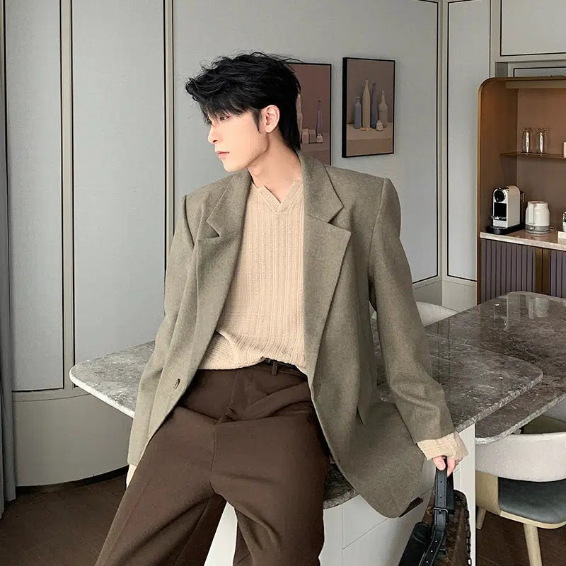 Elegant Casual Blazer Jacket