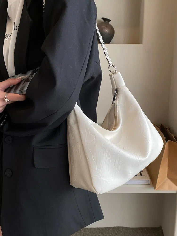 Elegant Chain Strap Shoulder Bag
