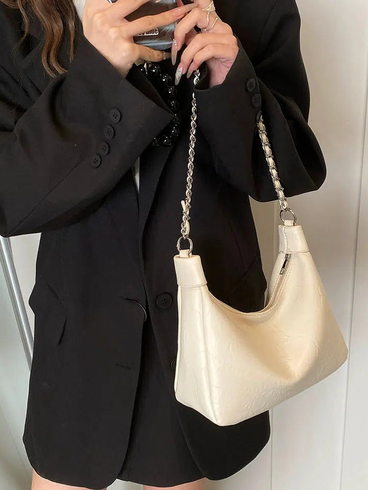 Elegant Chain Strap Shoulder Bag