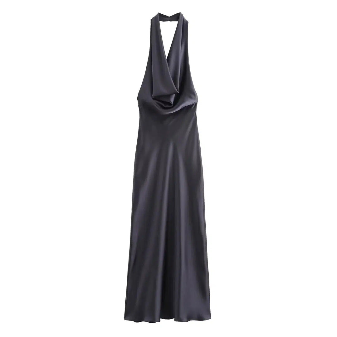 Elegant Halter Neck Sundress